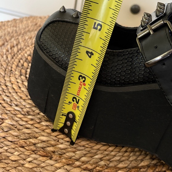 Demonia Kera 12 Double Strap Mary Jane Platform 7/7.5 - Picture 16 of 16